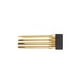 thumbnail image 1 of Eigraketly Paquete de 4 destornilladores Firmeza práctica Accesorios para el hogar Llave de metal de tamaño compacto Herramientas de perno de moda Herramientas y ferretería 1.52.02.53.0mm Eigraketly TO008632-01B, 1 of 6