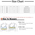 thumbnail image 2 of ATENAR Bras for Women,Push Up Bra,Womens Bras,Soft,Stretch Fabric,Solid,Nylon,Spandex,Silver,36, 2 of 2