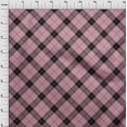 thumbnail image 3 of oneOone Georgette Viscose Fabric Tartan Check Fabric Prints By Yard 42 Inch Wide, 3 of 4