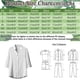 thumbnail image 3 of Conjunto de chándal de verano de 2 piezas para hombre de Cagnkofi, con mangas 3/4, botones, cuello en V, camisa y pantalones con cordón., 3 of 4