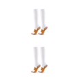 thumbnail image 4 of Sonducket 1 par de calcetines transpirables que absorben la humedad para hombres y mujeres, calcetines para correr, trotar, hacer ejercicio, Tipo 2 Blanco S/M 2Conjunto, 4 of 6