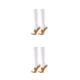 thumbnail image 4 of Sonducket 1 par de calcetines transpirables que absorben la humedad para hombres y mujeres, calcetines para correr, trotar, hacer ejercicio, Tipo 2 Blanco S/M 2Conjunto, 4 of 6