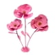 thumbnail image 2 of Flores gigantes para boda de 62,9" de alto con base de pie, elegantes para decoración grande Rosa, 2 of 9