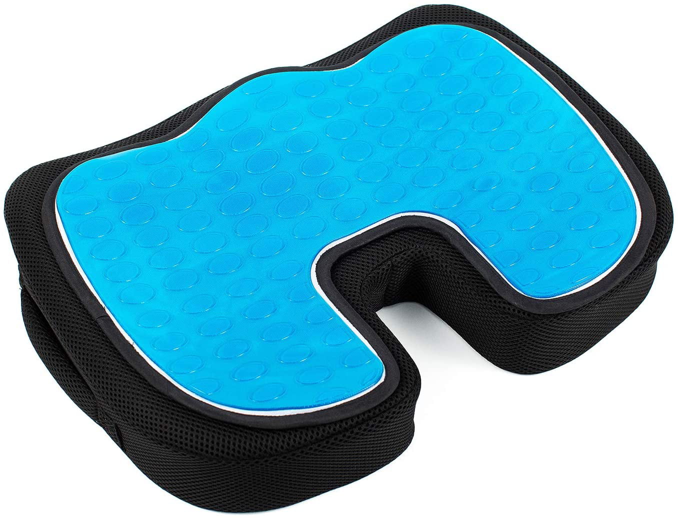 XL, Gel SEAT Cushion Gel Seat Cushion Cooling Coxyx Seat Cushions for Pain Relief with Removable Cover Memory Foam Seat Cushion for Car Office Seat Cushions for Chair-Tailbone,Sciatica Pain Relief 