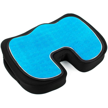 Gel Seat Cushion Cooling Coxyx Cushions For Pain Relief With Removable Cover Memory Foam Car Canada - How To Make A Cover For Foam Seat Pad