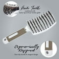 thumbnail image 5 of Detangling Nylon Bristle Brush Detangle Hairbrush Women Hair Scalp Massage Comb Brush, 5 of 5