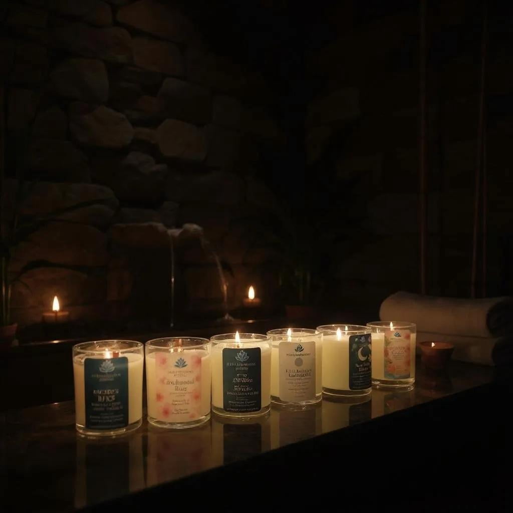 Sacred Shield Candle – Frankincense, Myrrh, Cedarwood & Clove | 10oz Soy Wax Wood Wick Candle with Wood Lid | 50-Hour Burn | Energy Protection & Grounding