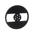 thumbnail image 1 of sweethay Reemplazo de carrete de cinta de aluminio de Audio de carrete abierto duradero de aleación de aluminio para reproductor de carrete Sistemas de cine en casa Negro, 1 of 6