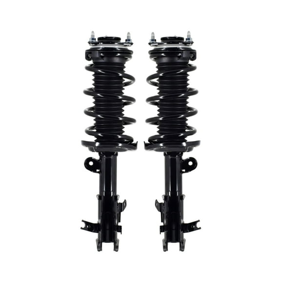 Pair of 2 Front Left-Right Quick Complete Strut-Coil Spring For 2013-2015 Acura ILX Base