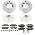 thumbnail image 2 of PowerStop Front and Rear Geomet Coated Brake Rotor and Pad Kit Fits: FORD Select Models CRK7235, 2 of 5