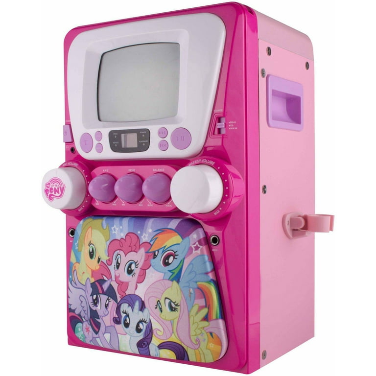 My Little Pony Brinquedo Musical 2 em 1: Karaoke e SPA, Playset com 20 – O  Gato Rápido