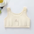 thumbnail image 4 of Tfken Girls Training Bras Comfortable Underwear Wireless Bralette Padded Support Breathable Thin Kids Lightweight Underclothes Size 10-11 Years Pink, 4 of 9