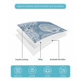 thumbnail image 5 of Quilts Twin-XL Size Bedding Set, Blue Coastal Lightweight Quilted Comforter, Nautical Starfish Coral Jellyfish Shell Sea Reversible Bedspread Coverlet with Pillow Covers for All Season, 68" x 98", 5 of 7