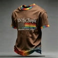 thumbnail image 2 of Gay Pride Shirt for Men, Breathable Pride Month Graphic Casual Summer LGBTQ+ Support Top, 2 of 4