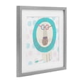thumbnail image 2 of Stupell Industries Contemporary Electric Blue Lion Gray Framed Print Under Glass, 13 x 13, by Carla Daly, 2 of 8