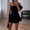 Black, variant on Women's One Shoulder Satin Homecoming Dresses for Teens 2025 Wrap Ruffles Mini Formal Cocktail Party 3D Flower Dress