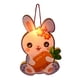 thumbnail image 1 of Linterna 3D DIY Kits de artesanía forma animal linterna china lámpara colgante iluminación LED con zanahoria, 1 of 8
