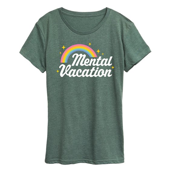 Instant Message - Mental Vacation - Women's Short Sleeve Graphic T-Shirt
