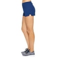 thumbnail image 3 of Expert Brand USA-Made Women's Oxymesh™ Training Athletic Shorts, Navy, Small, 3 of 5