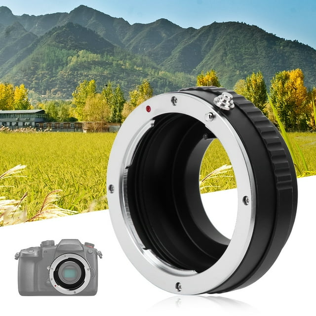 Adaptador De Lente Manual, Anillo Adaptador De Lente De Alta Resistencia Para Cámara Con Montura M4/3