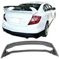 thumbnail image 2 of Ikon Motorsports Trunk Spoiler Compatible with 12-15 Civic MU Style ABS Rear Tail Wing Lip Painted Modern Steel Metallic, 2 of 6
