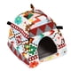 thumbnail image 3 of Cama cueva para hámster para mascotas hamaca colgante cálida y fácil de limpiar respetuosa con el medio ambiente para pájaros y mascotas ANGGREK Otros, 3 of 8