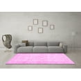 thumbnail image 3 of Ahgly Company Indoor Rectangle Abstract Pink Contemporary Area Rugs, 8' x 12', 3 of 4