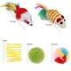 thumbnail image 5 of 30x Cat Tunnel Toys Set Pet Feather Toy Teaser Animales Ratones Ratón Tienda de para ejercicio Interior Hogar Suministros Salvador Varita teaser de gato, 5 of 10