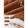 thumbnail image 3 of SHEWIN Puffer Vest for Women Cropped Hooded Zip Up Quilted Sleeveless Jackets Fall Lightweight Coat with Pockets, 3 of 9