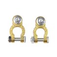 thumbnail image 4 of Battery Terminal Connectors 1 Pair, Battery Terminals M8 x 21mm Bolt, Battery Cable Ends Pure Copper with Anti-Corrosion Pad for Car RV Accessories Automotive Car Marine Battery, 4 of 9