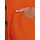 thumbnail image 5 of Abrigo de invierno para mujer con cuello Peter Pan, trench y abrigo de guisante XL naranja, 5 of 6