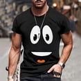 thumbnail image 2 of Xdzjlr T-Shirts Hommes Manches Courtes Col Rond Tee Intérieur Extérieur Léger Mode Chemise Homme, TTTG, 2 of 5