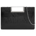 thumbnail image 6 of LOUEBICA Vegan Leather Handbag Clutch Purses for Women Formal Stylish Evening Clutch for Weddings, Proms, Cocktail, 6 of 8