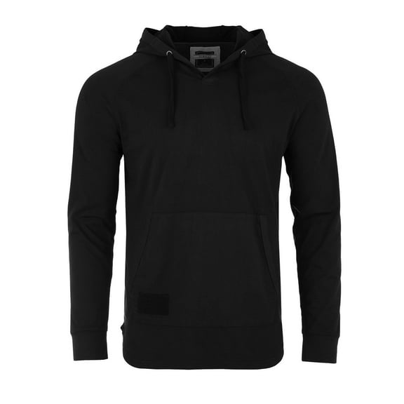 ZIMEGO Men's Long Sleeve Casual Hoodie - Athletic V-Neck Henley Pullover Shirt
