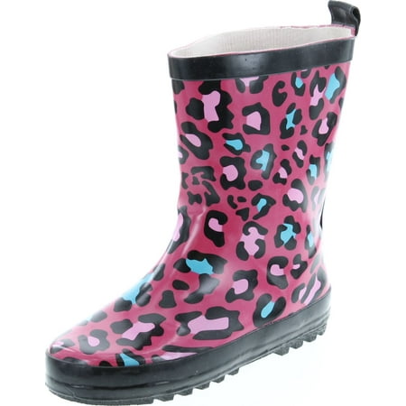 

Static Footwear Kids Fashion Waterproof Rain Boots Leopard 2/3