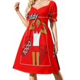 thumbnail image 1 of Buddy Franklin 1000 objetivos Vestido de manga corta vestido vendaje vestidos de noche damas, 1 of 7