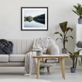 thumbnail image 3 of Stupell Industries Rustic Lodge Blue Lake Reflections Black Framed Print Under Glass, 21 x 17, by Kim Curinga, 3 of 8