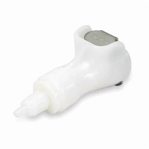 Colder Inline Coupler, Acetal, Shut-Off, PTF, 0.17" PLCD13004