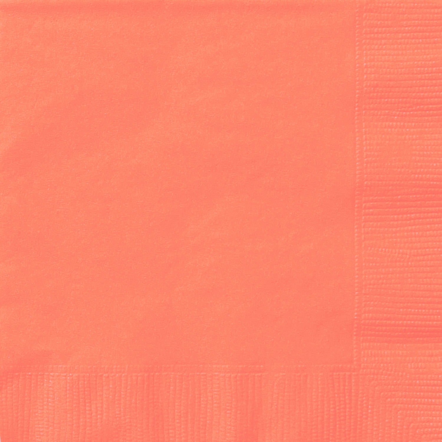 Coral Beverage Napkins, 20ct by Unique Industries