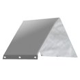 thumbnail image 4 of Sonducket Techo impermeable, resistente a desgarros, instalaciones protectoras a prueba de viento, tela para exteriores, suministros de carpas Gris, 4 of 6