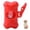 O122 Red 3.3x1.4", variant on Bone Shape Pet Pick Up Poop Bag Dispenser Portable Dog Poop Waste Bag Holder Outdoor Garbage Bags Organizers Potty Picker Happy 2026!