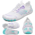 thumbnail image 1 of Zapatos Unisex No Resbalados Playa Descalzos para Verde Al Aire Libre (38) Púrpura, 1 of 9