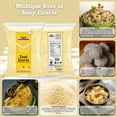 thumbnail image 2 of Rani Sooji Coarse (Farina, Suji, Rava, Rawa, Wheat Semolina) Flour 128oz (8lbs) 3.63kg Bulk ~ All Natural | Vegan | NON-GMO | Kosher | Indian Origin, 2 of 8