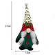thumbnail image 2 of Elfo de Navidad sin rostro, estatuilla hecha a mano muñeco de peluche adorno de gnomo para decoración del hogar MFZFUKR CPB-SSW37-1, 2 of 5