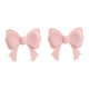 thumbnail image 3 of 2 piezas de accesorios para auriculares con lazo, accesorio para auriculares, regalo para familiares y amigos, de silicona. Rosa, 3 of 9