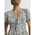 thumbnail image 4 of Scoop Women’s Mini Dress with Puff Sleeves, Sizes XS-XXL, 4 of 4
