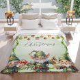thumbnail image 5 of Merry Christmas Throw Blankets, Green Christmas Gnome Elf Soft Fleece Blanket Decorative for Home Sofa Couch Chair Living Bedroom, 40x50 inches, Xmas Balls, 5 of 9