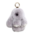 thumbnail image 3 of Lindo Llavero Conejito Peluche Animal Coche (colorido) Amarillo, 3 of 6