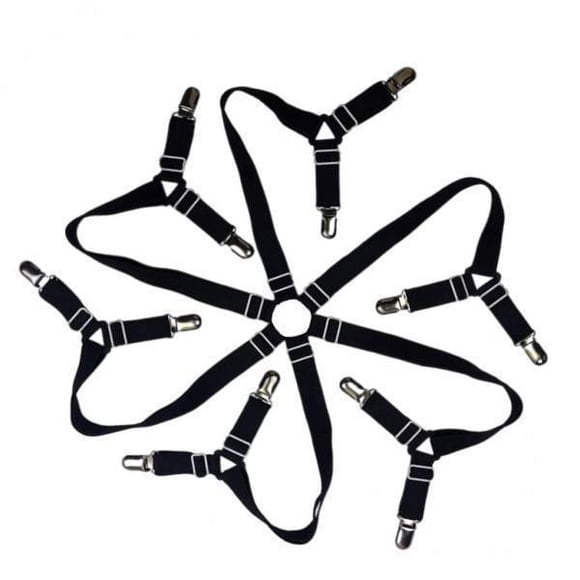 Soportes para sábanas,soportes para sábanas correas sujetadores ajustables,tirantes para sábanas tamaño colchón completo,correas para sábanas clips para sujetadores de cama