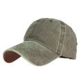 thumbnail image 1 of Explosions Washed Old Light Plate Baseball Cap Solid Color Cap Female Couple Men and Women Pure Cotton Light Plate Sun Hat, 1 of 6